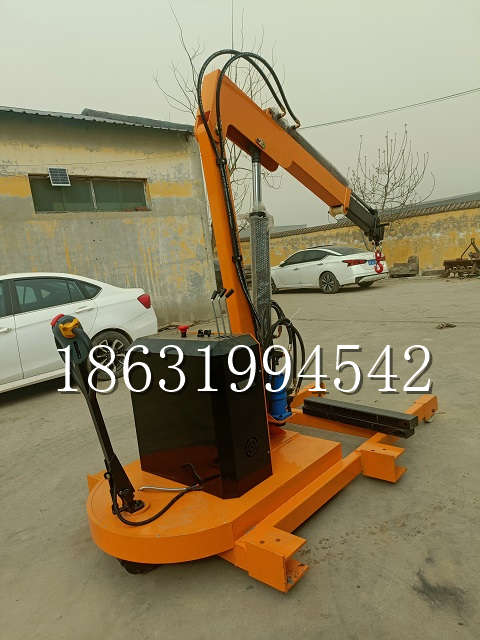 斗六市自卸车厢随车吊 自制轮式四不像起重机 四驱平板吊 5吨 贵盛